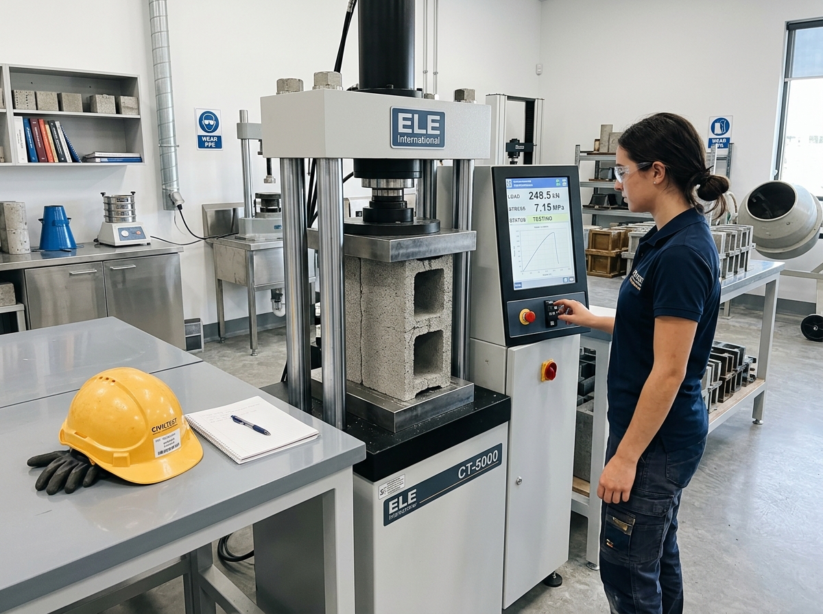 Concrete Quality Testing Lab